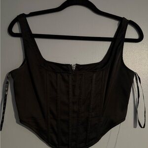 Missguided + Black Corset
